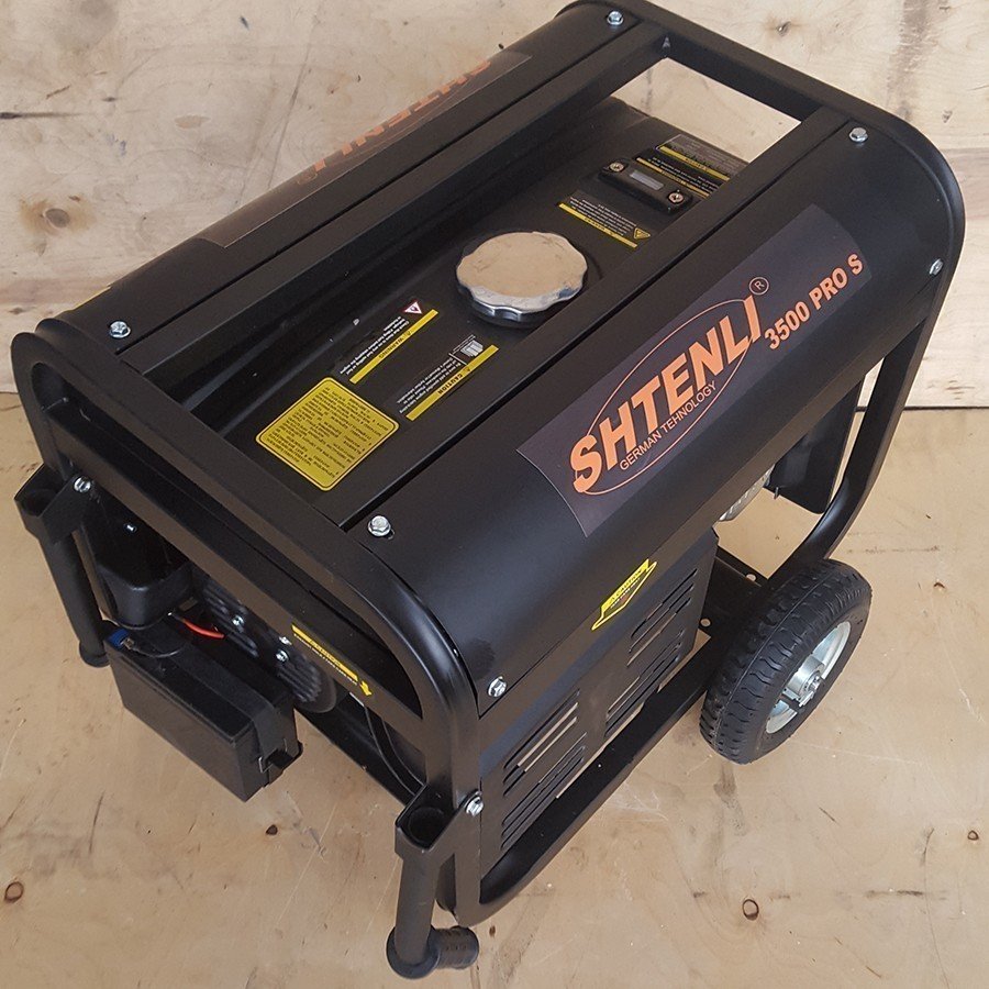 Генератор бензиновый Shtenli PRO 3500-S (2,8 кВт) две розетки 220В фото-4