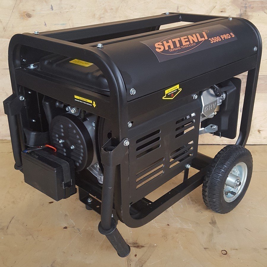 Генератор бензиновый Shtenli PRO 3500-S (2,8 кВт) две розетки 220В фото-5
