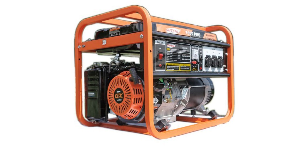 Бензогенератор Shtenli 7000 Pro (6,5 кВт) три розетки 220В - фото1 Бензогенератор Shtenli 7000 Pro (6,5 кВт) три розетки 220В - фото1