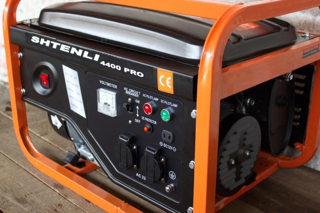 Бензогенератор Shtenli 4400 Pro (4,2 кВт) две розетки 220В - фото2 Бензогенератор Shtenli 4400 Pro (4,2 кВт) две розетки 220В - фото2