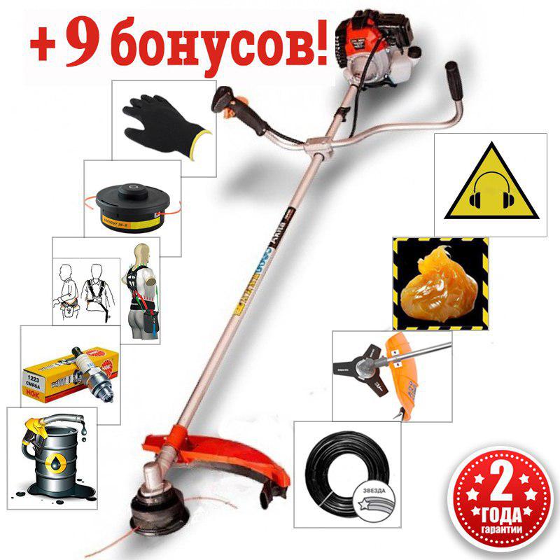 Бензокоса (триммер) Profi 1,45 кВт (1,45 кВт) - фото1